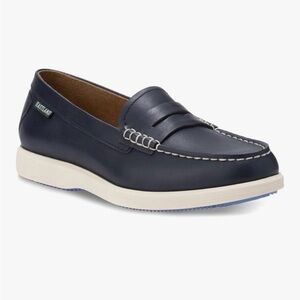 Eastland Navy Leather Loafers